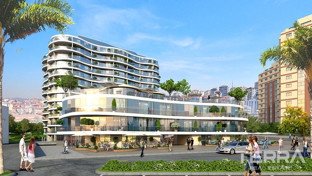 Exklusive Wohnungen zu verkaufen direkt am Meer in Kartal, Istanbul - 7570