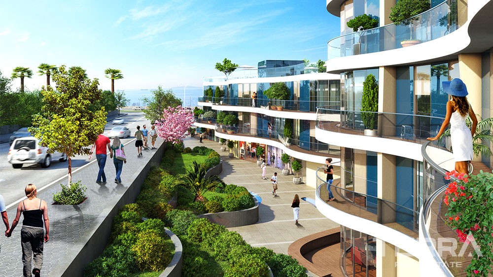 Exklusive Wohnungen zu verkaufen direkt am Meer in Kartal, Istanbul - 7571