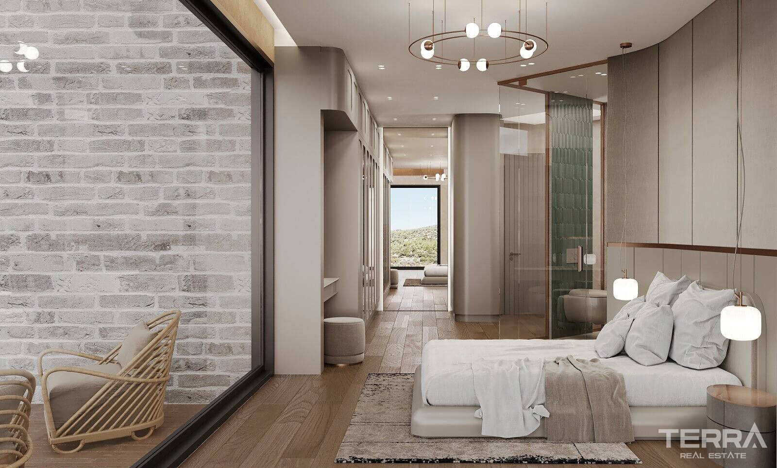 Sea View Villas for Sale in Bodrum, Muğla, Turkey - 127368