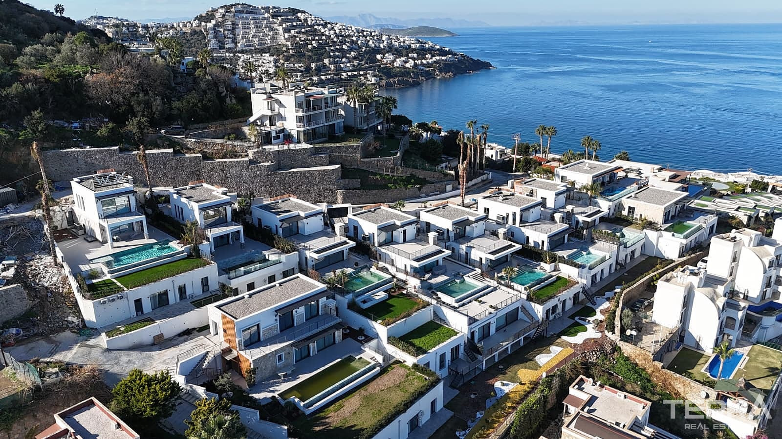 Sea View Villas for Sale in Bodrum, Muğla, Turkey - 127520