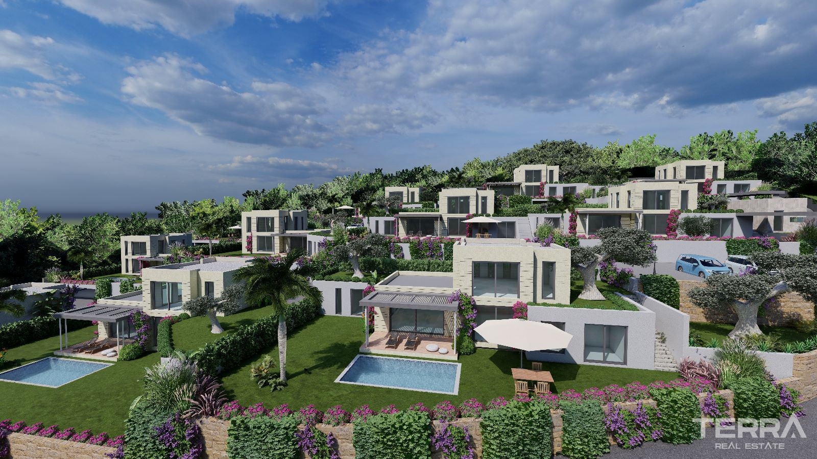 Sea View Villas for Sale in Bodrum, Muğla, Turkey - 127563