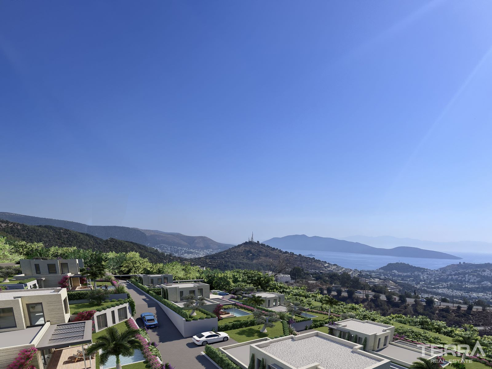 Sea View Villas for Sale in Bodrum, Muğla, Turkey - 127568