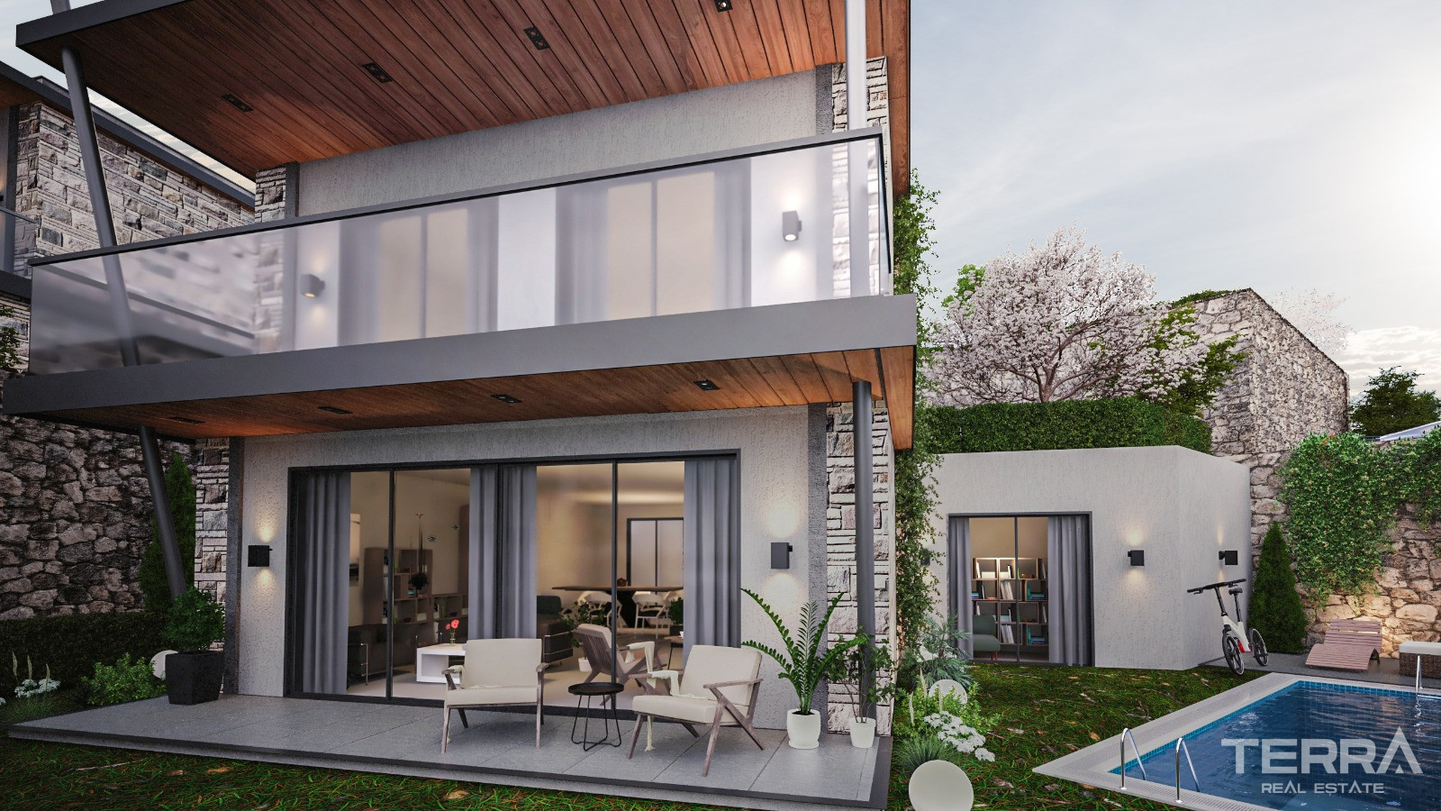 Detached Villas for Sale in Bodrum, Muğla, Turkey - 127586