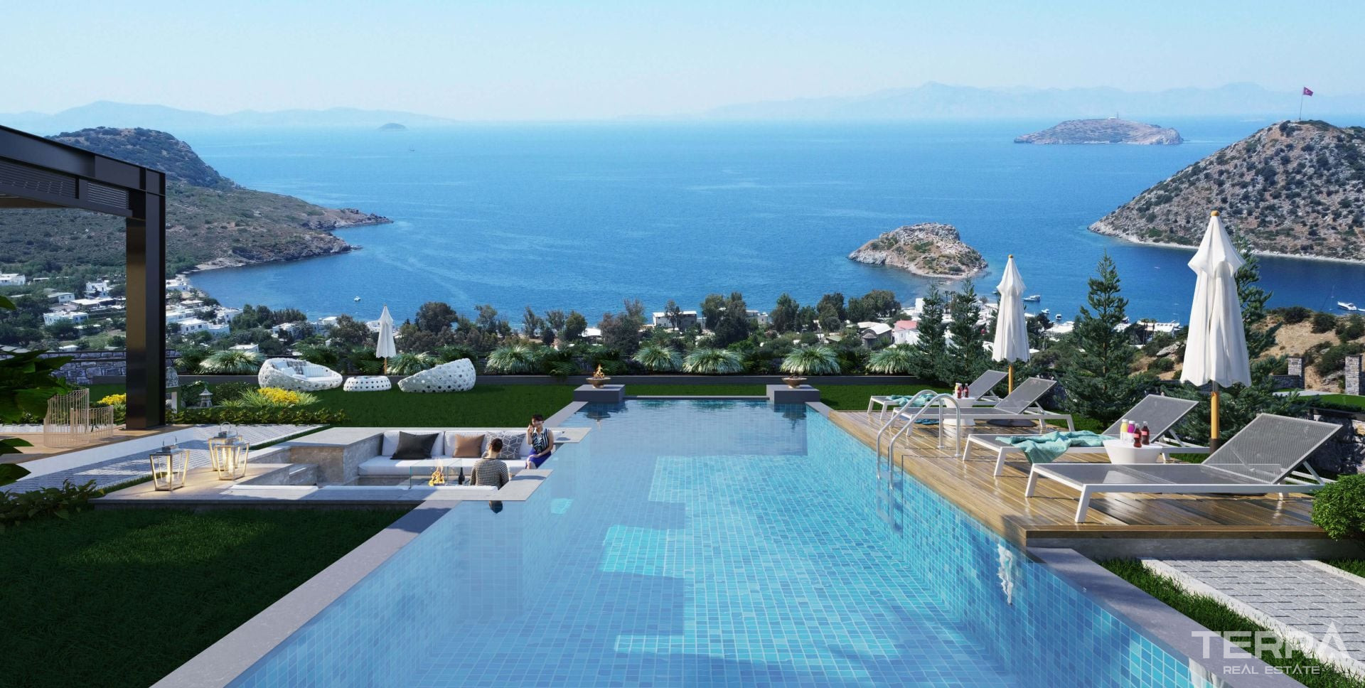 Sea View Villas for Sale in Bodrum, Muğla, Turkey