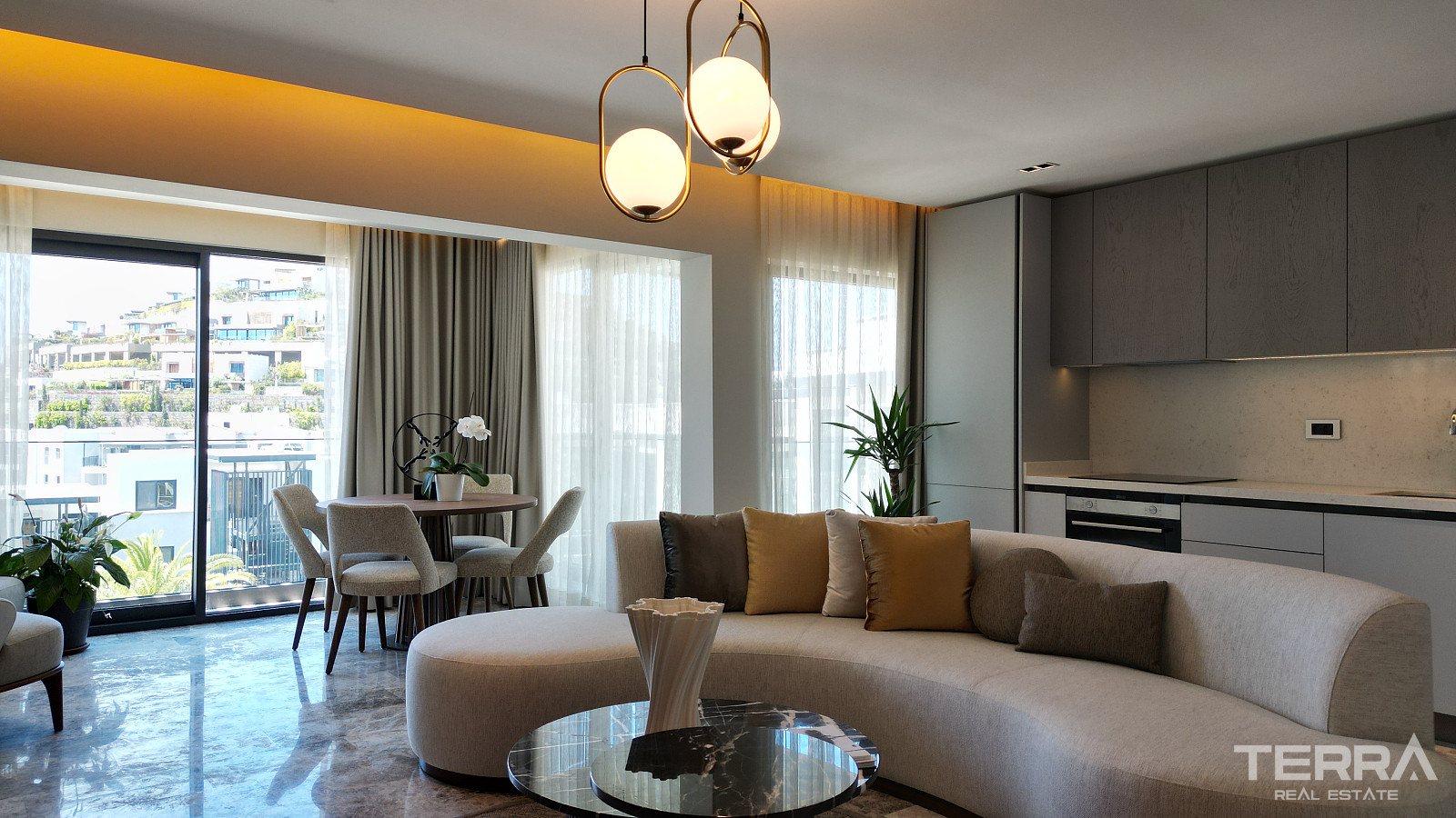 Sea View Apartments for Sale in Bodrum, Muğla, Turkey - 127704
