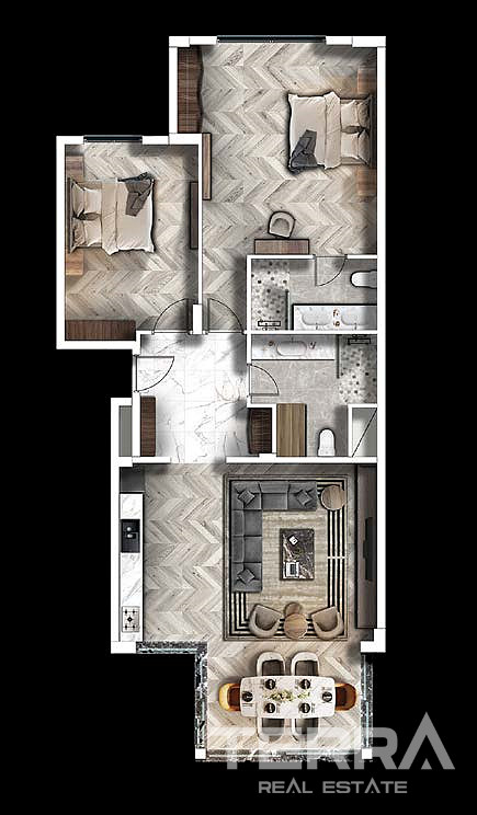 Sea View Apartments for Sale in Bodrum, Muğla, Turkey - 127724