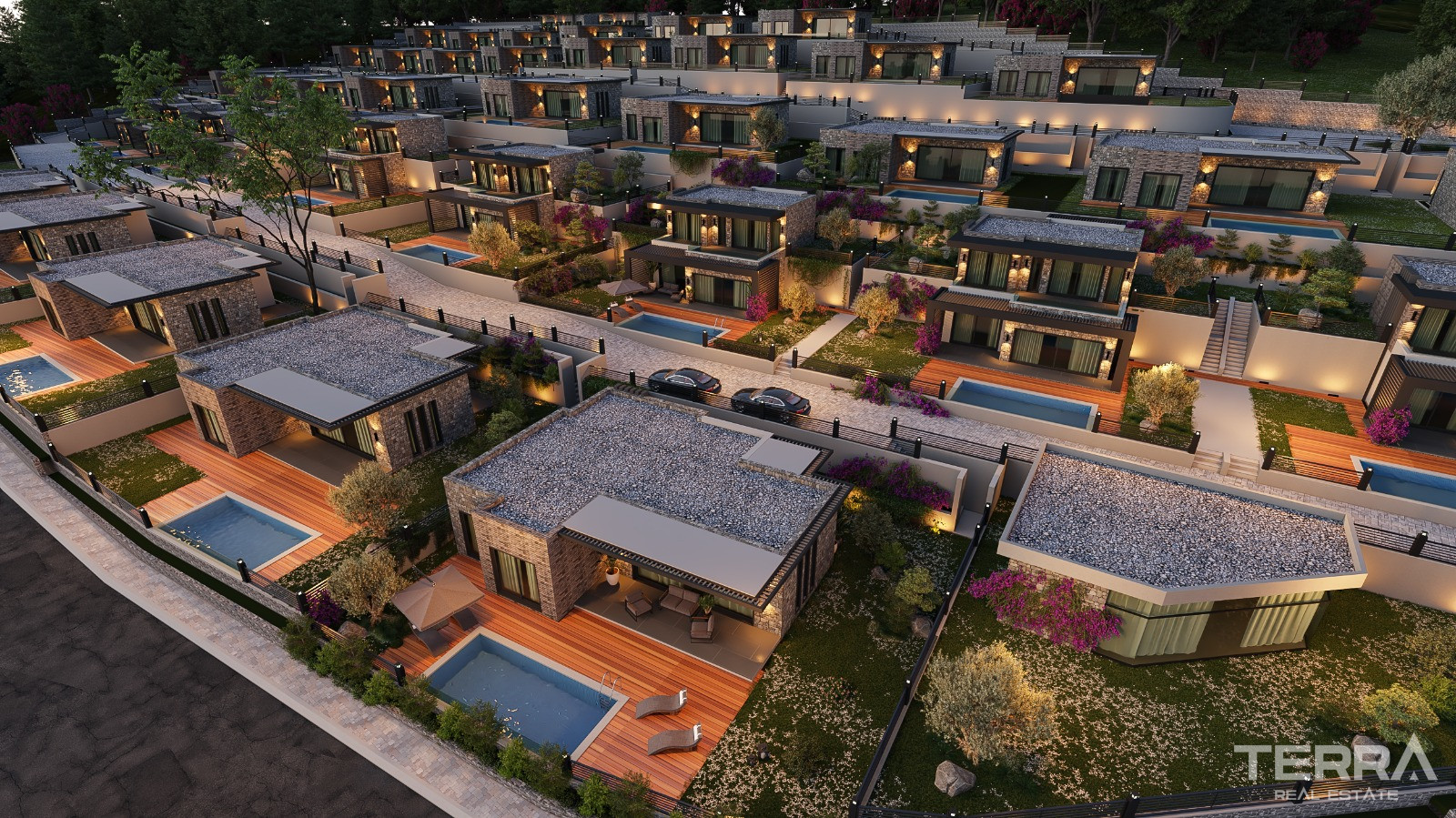 Sea View Villas for Sale in Bodrum, Muğla, Turkey - 127726