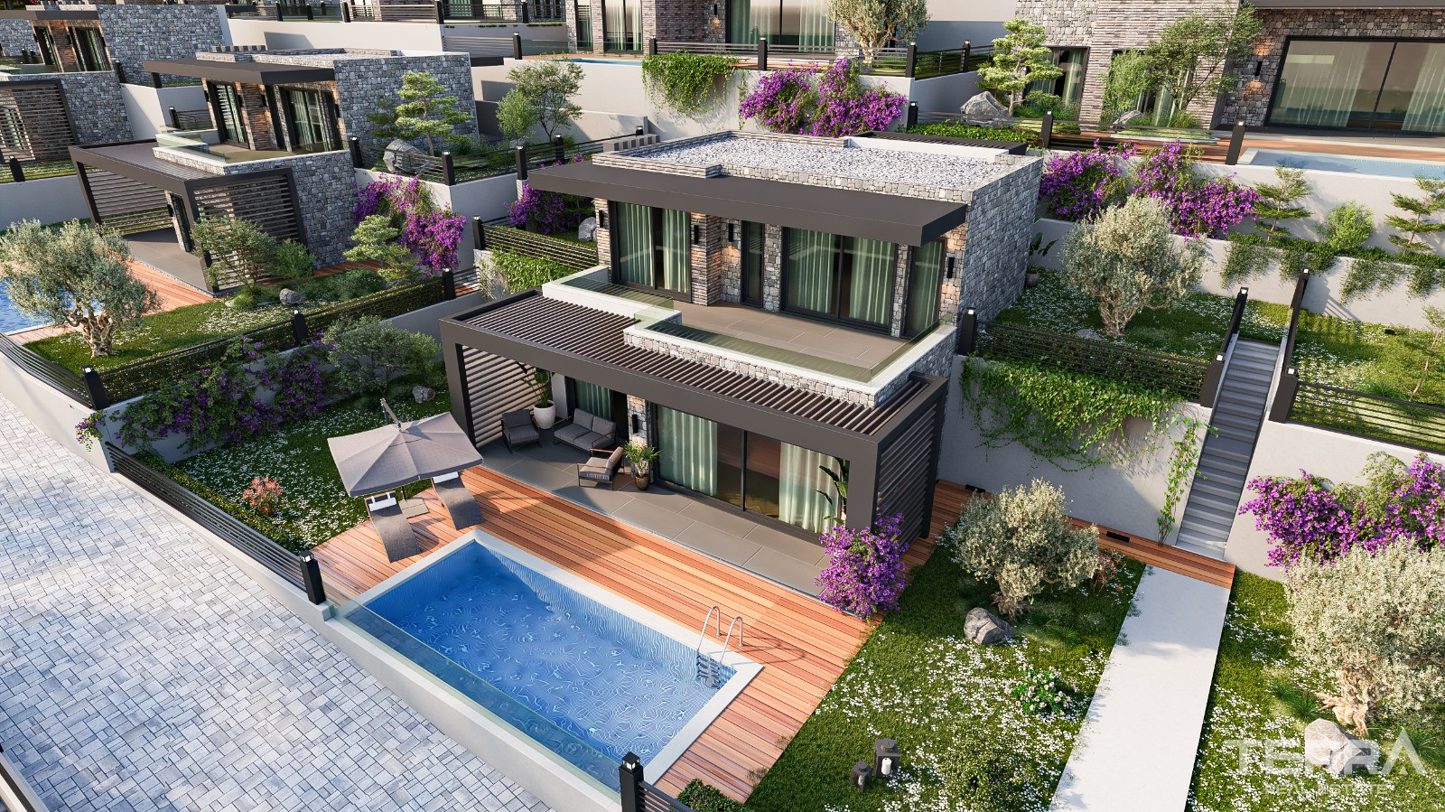 Sea View Villas for Sale in Bodrum, Muğla, Turkey - 127738