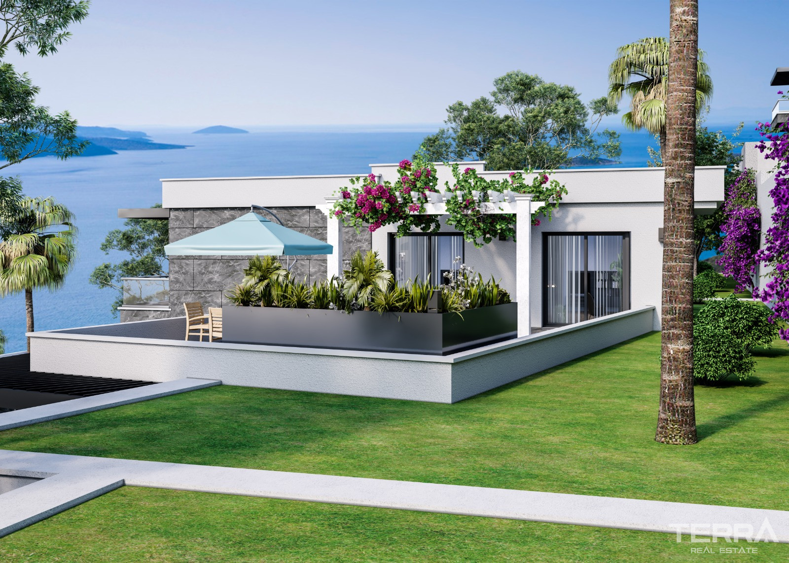 Sea View Villas for Sale in Bodrum, Muğla, Turkey - 127774