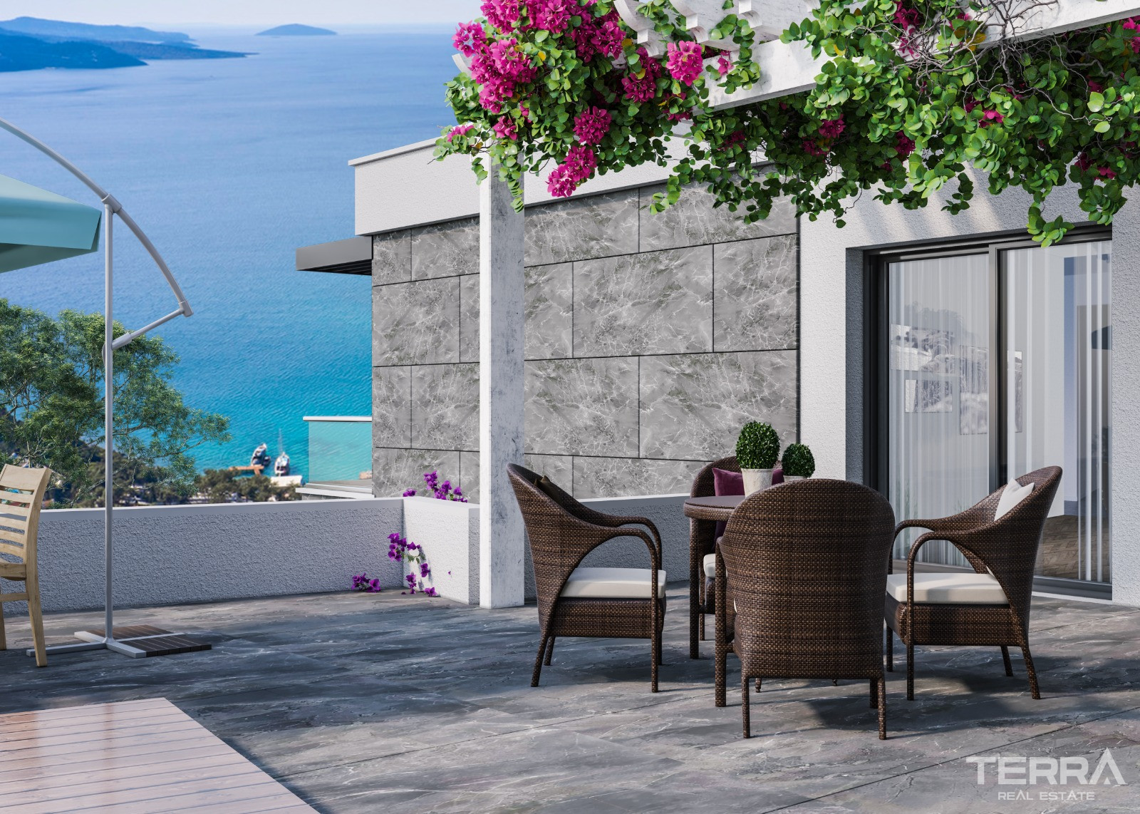 Sea View Villas for Sale in Bodrum, Muğla, Turkey - 127777