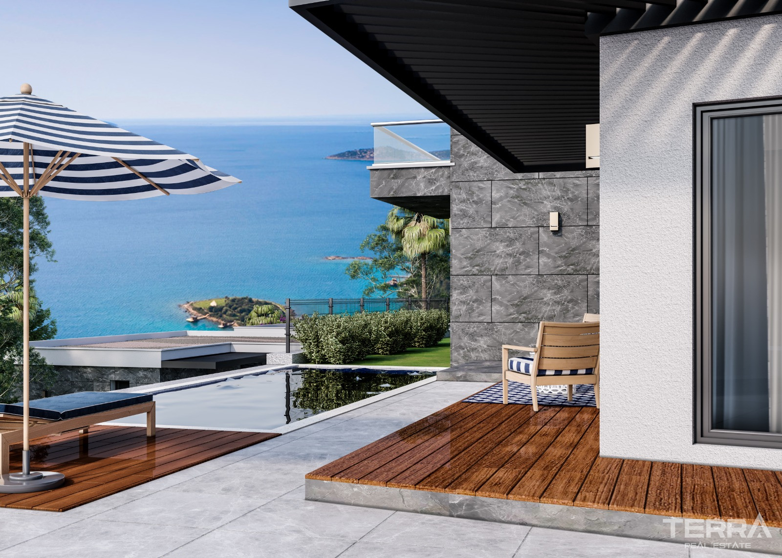 Sea View Villas for Sale in Bodrum, Muğla, Turkey - 127778
