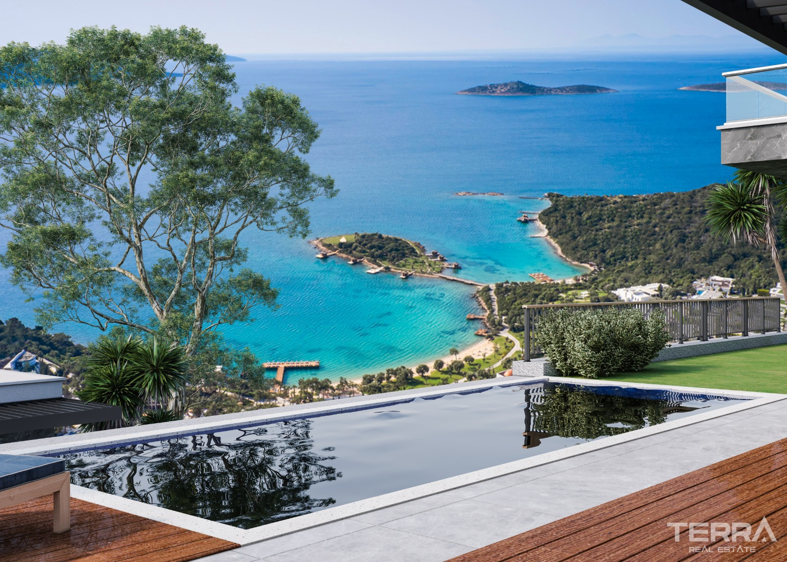 Sea View Villas for Sale in Bodrum, Muğla, Turkey - 127781