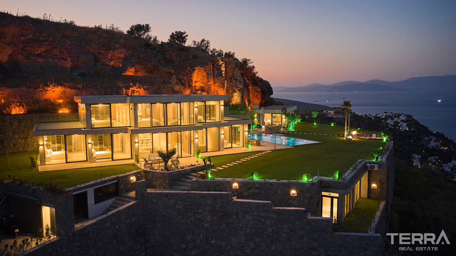 Sea View Villas for Sale in Bodrum, Muğla, Turkey - 127866