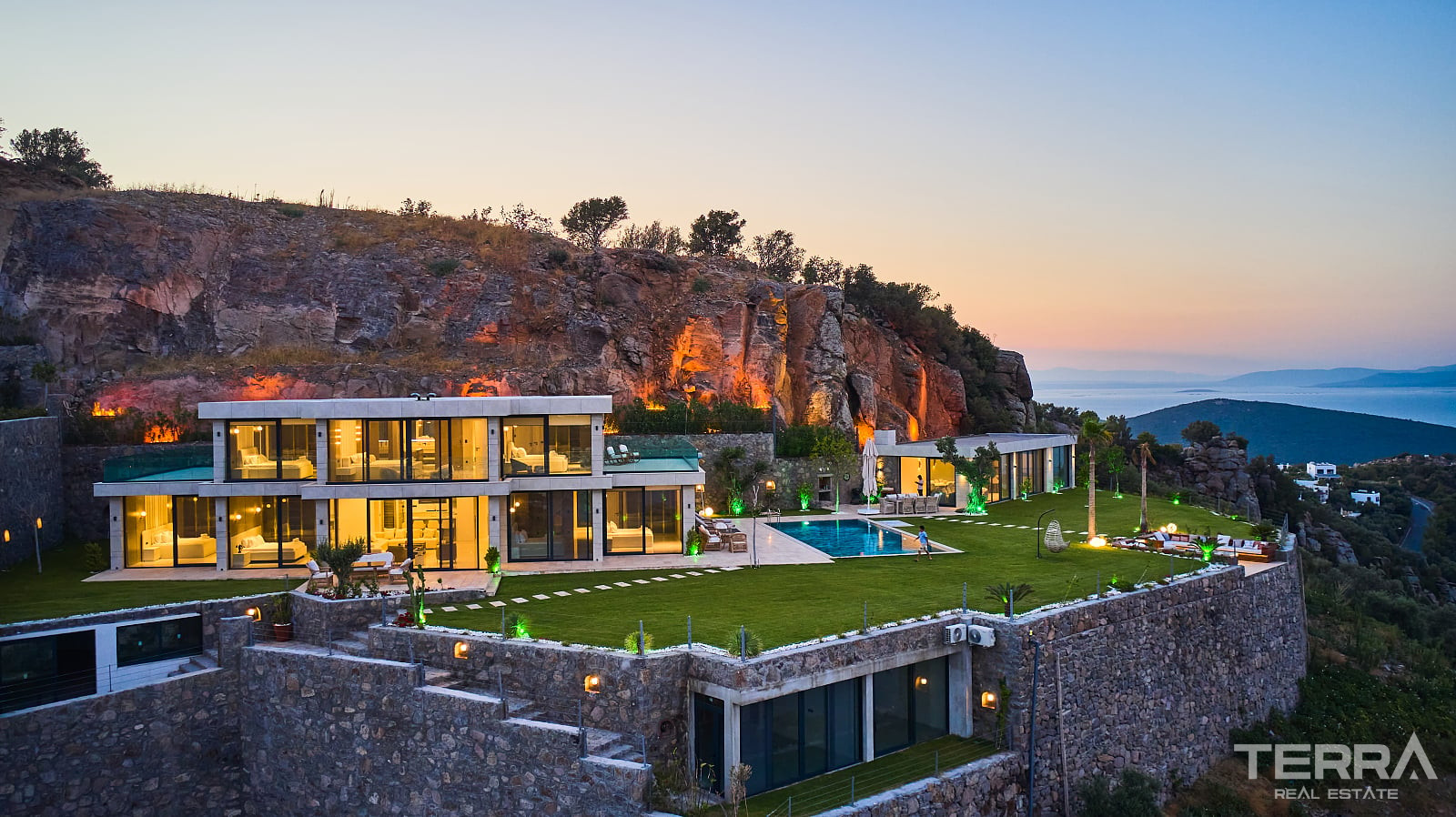 Sea View Villas for Sale in Bodrum, Muğla, Turkey - 127869