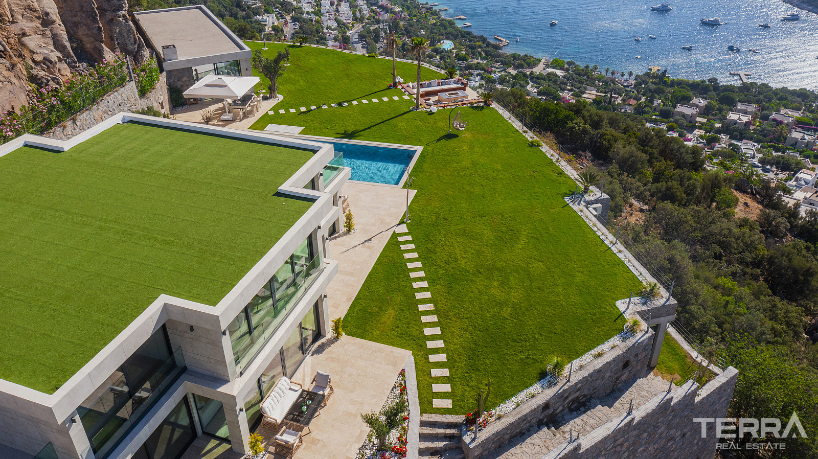 Sea View Villas for Sale in Bodrum, Muğla, Turkey - 127874
