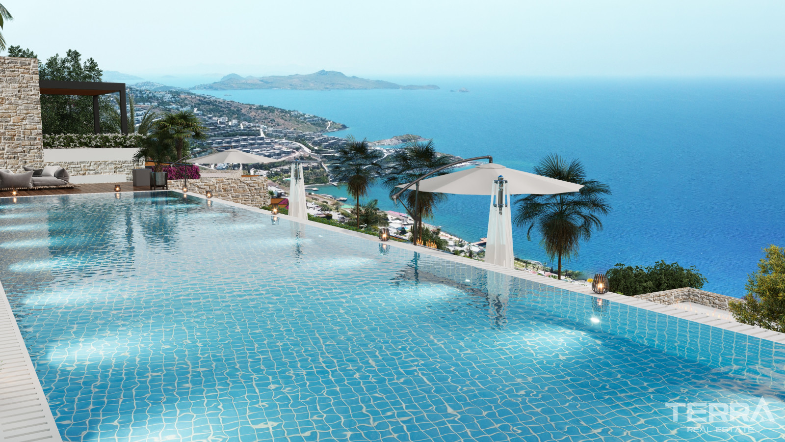 Sea View Villas fro Sale in Bodrum, Muğla, Turkey