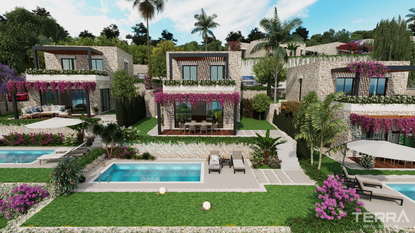 Sea View Villas fro Sale in Bodrum, Muğla, Turkey - 127908