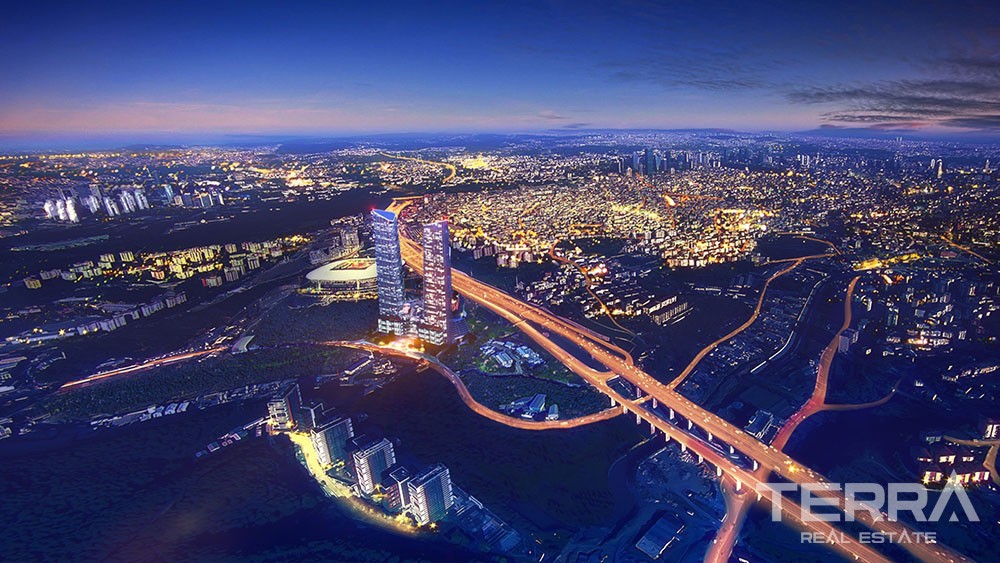 Luxury apartments for sale with hotel concept in Sisli, Istanbul - 7625