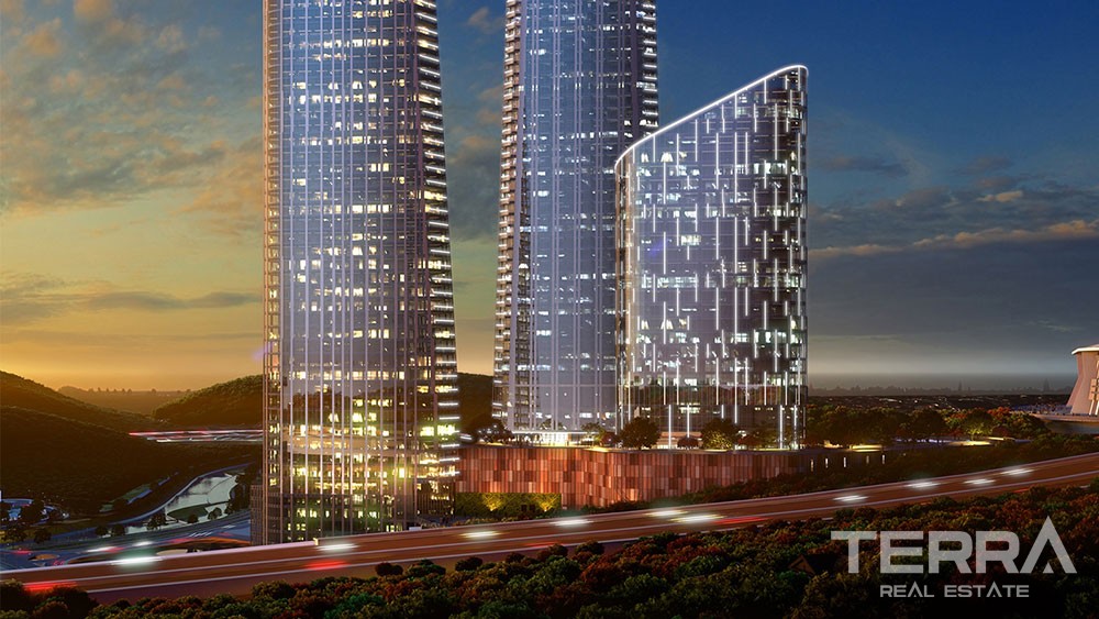 Luxury apartments for sale with hotel concept in Sisli, Istanbul - 7629
