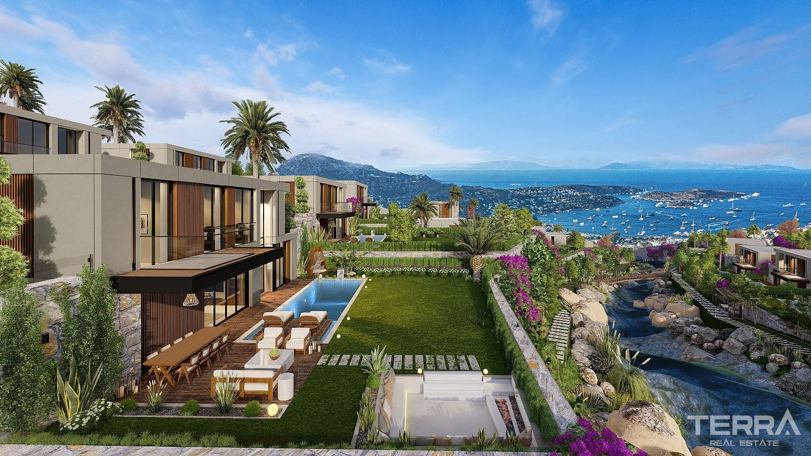 Sea View Villas for Sale in Bodrum, Muğla, Turkey