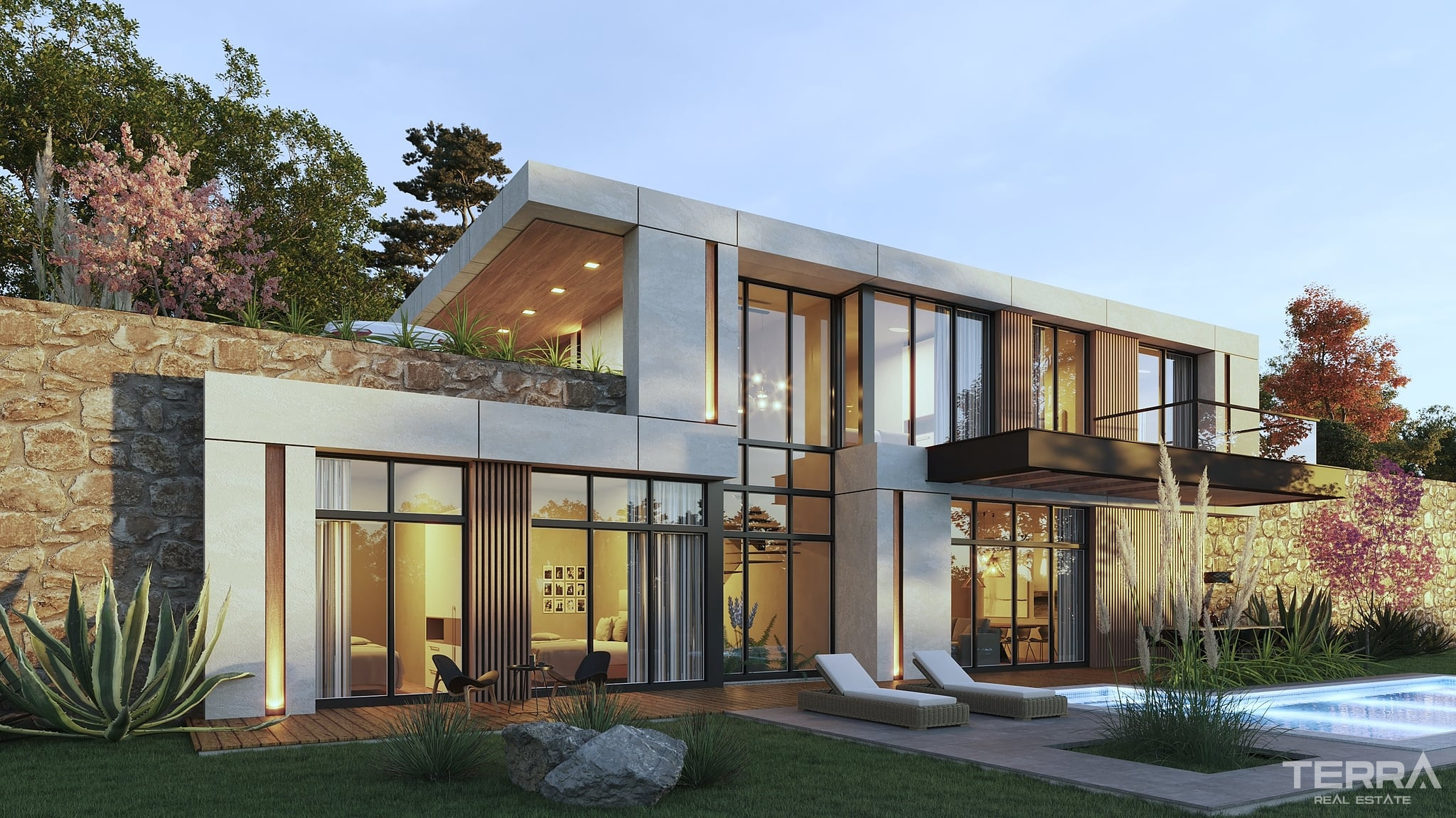 Sea View Villas for Sale in Bodrum, Muğla, Turkey - 128045