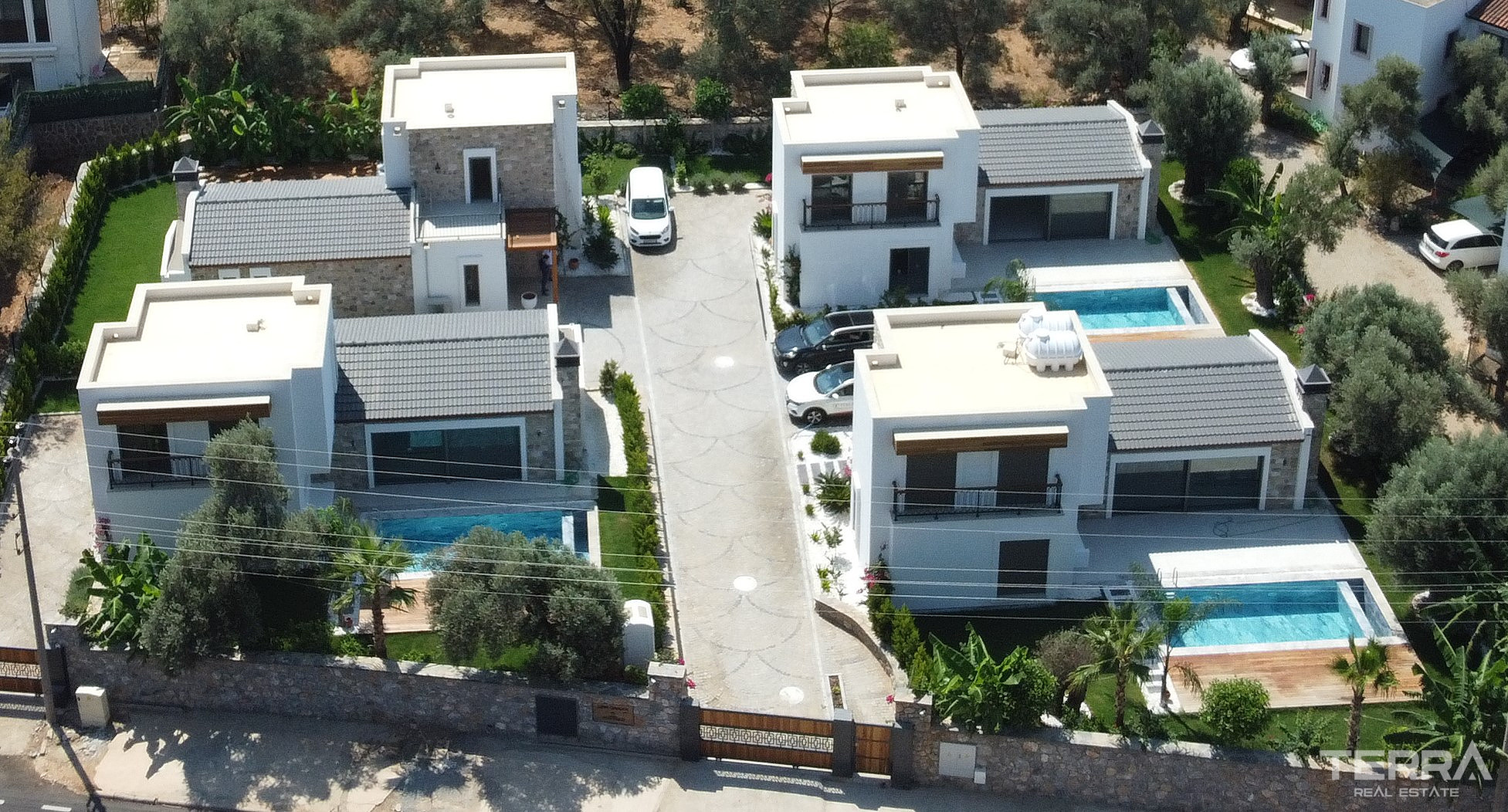 Detached Villas fro Sale in Bodrum, Muğla, Turkey - 128111