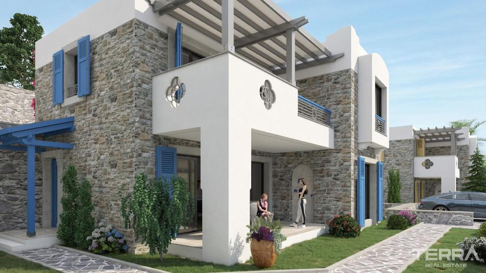 Sea View Apartments for Sale in Bodrum, Muğla, Turkey - 128166