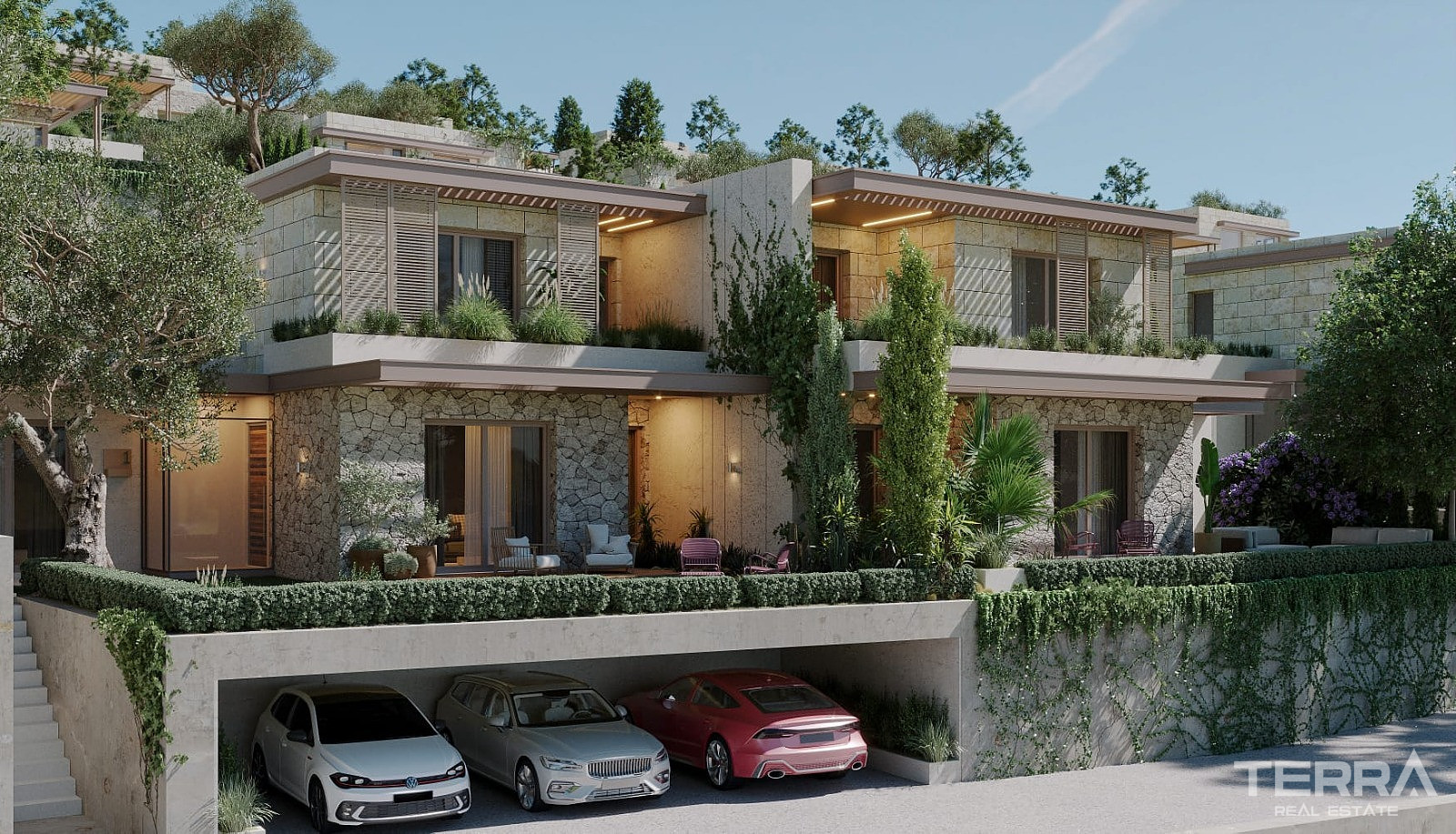 Sea View Apartments for Sale in Bodrum, Muğla, Turkey - 128237