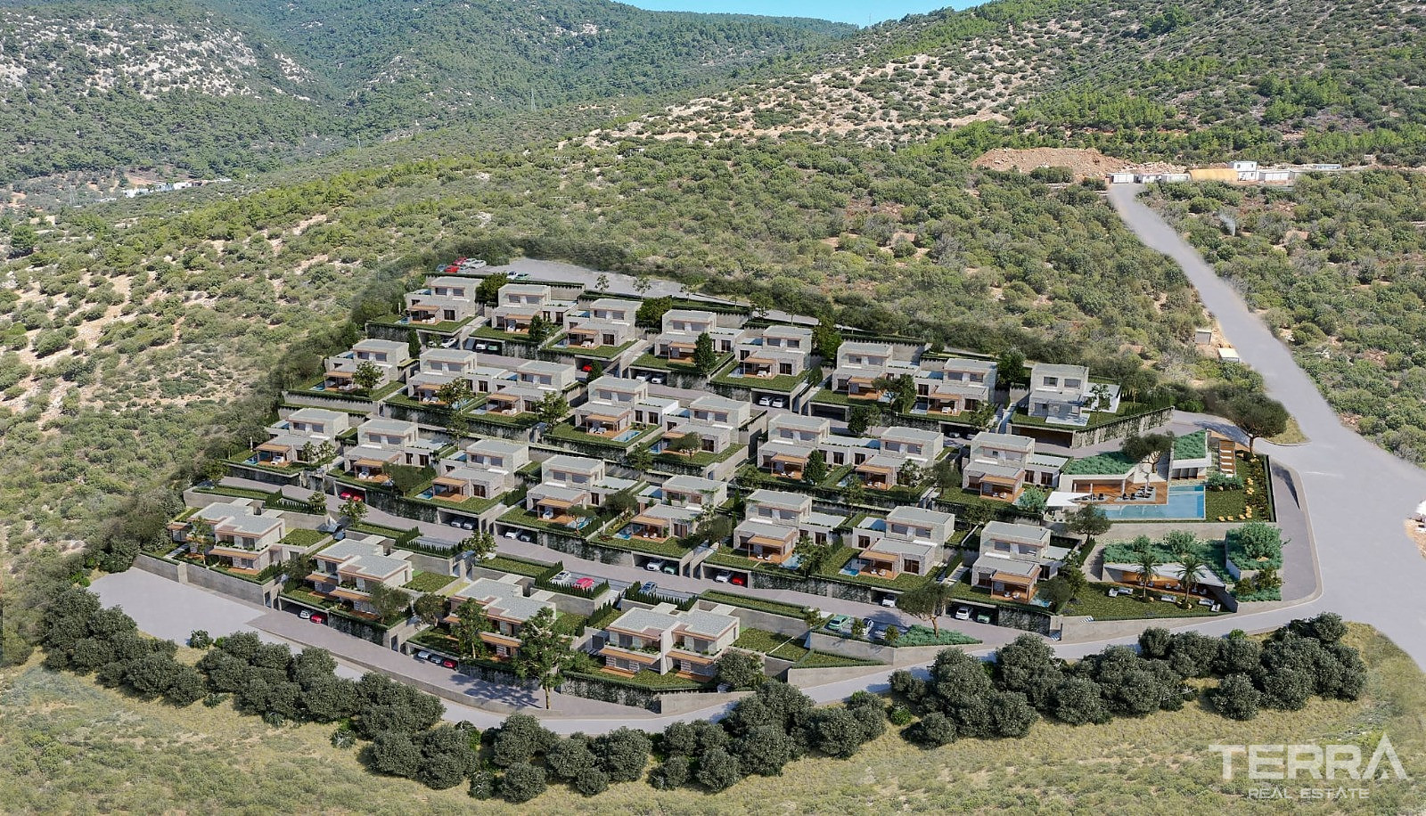 Sea View Apartments for Sale in Bodrum, Muğla, Turkey - 128239