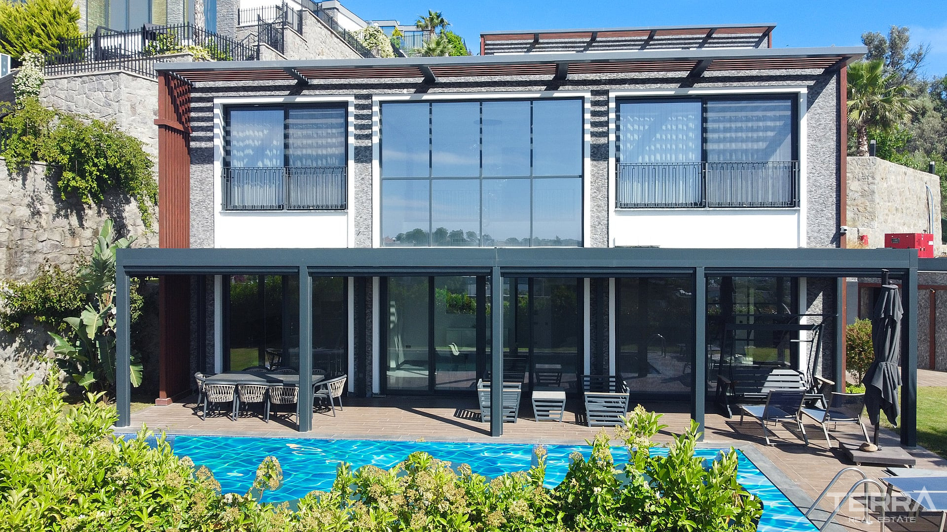 Sea View Villa for Sale in Bodrum, Muğla, Turkey - 128264