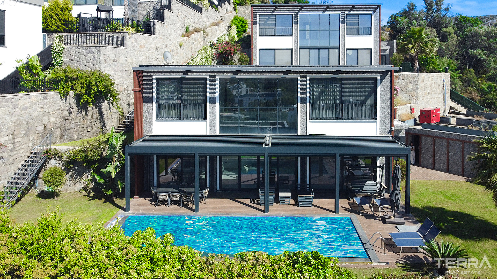 Sea View Villa for Sale in Bodrum, Muğla, Turkey - 128270