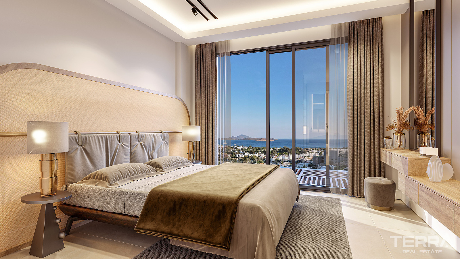 Sea View Villas for Sale in Bodrum, Muğla, Turkey - 128304