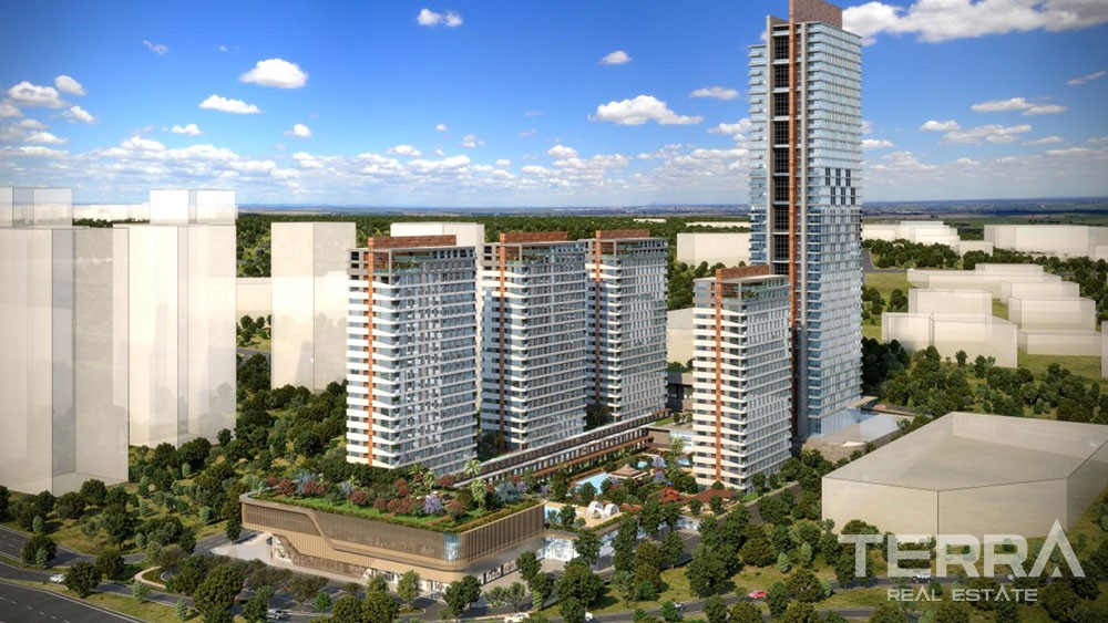 Neubau Luxus Wohnungen zum Verkauf in Istanbul Esenyurt - 7631