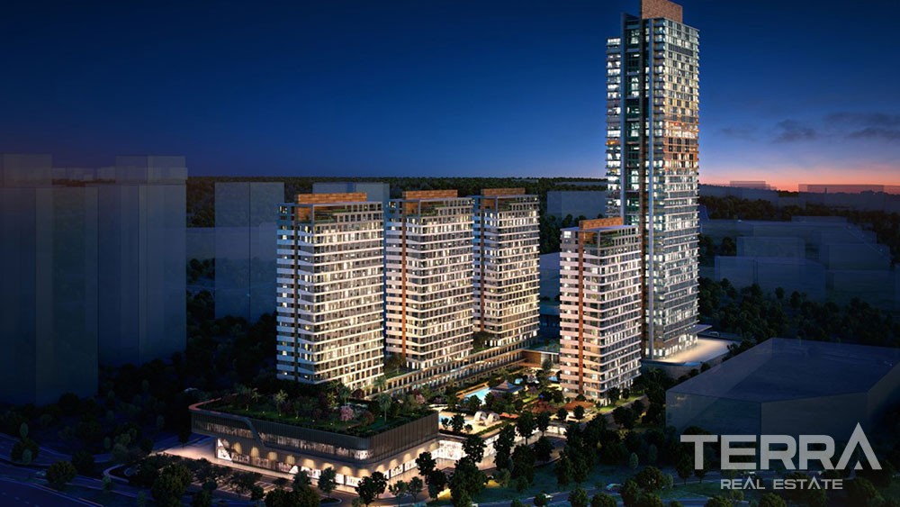Neubau Luxus Wohnungen zum Verkauf in Istanbul Esenyurt - 7632