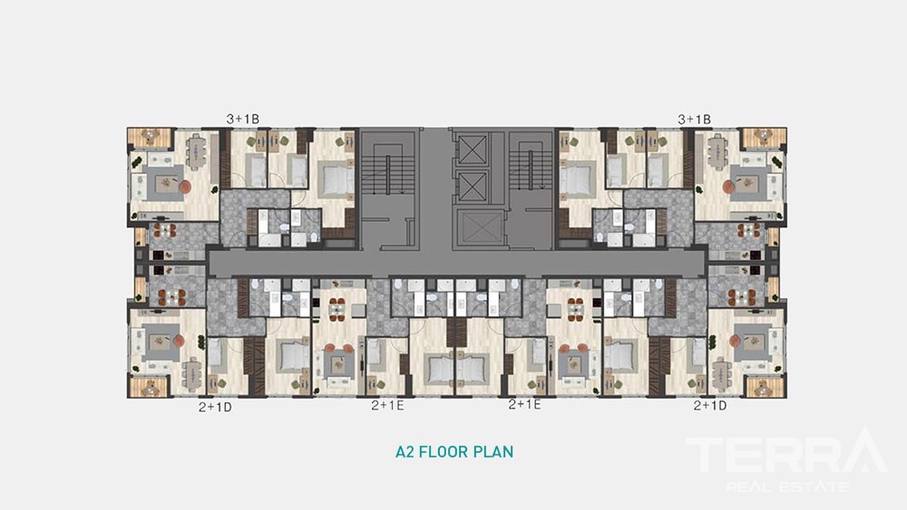 Neubau Luxus Wohnungen zum Verkauf in Istanbul Esenyurt - 7644