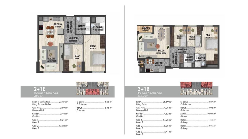 Neubau Luxus Wohnungen zum Verkauf in Istanbul Esenyurt - 7653