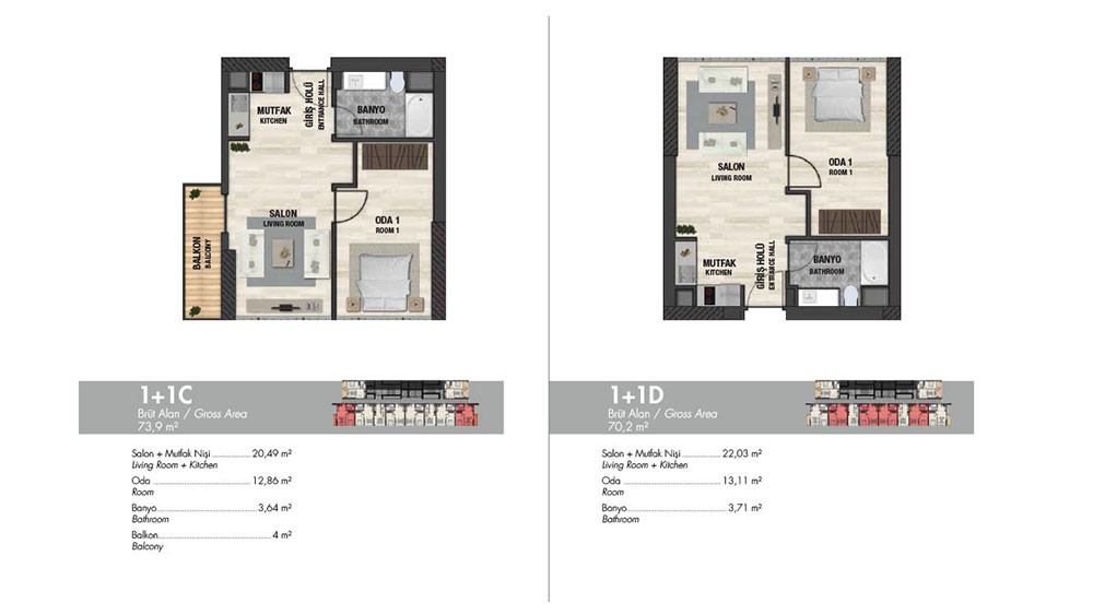 Neubau Luxus Wohnungen zum Verkauf in Istanbul Esenyurt - 7666