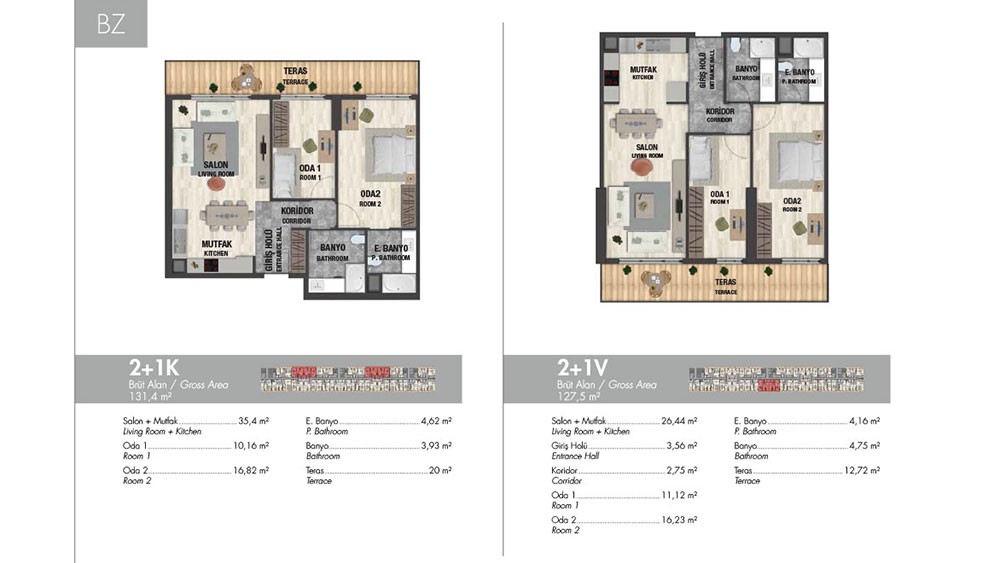 Neubau Luxus Wohnungen zum Verkauf in Istanbul Esenyurt - 7668