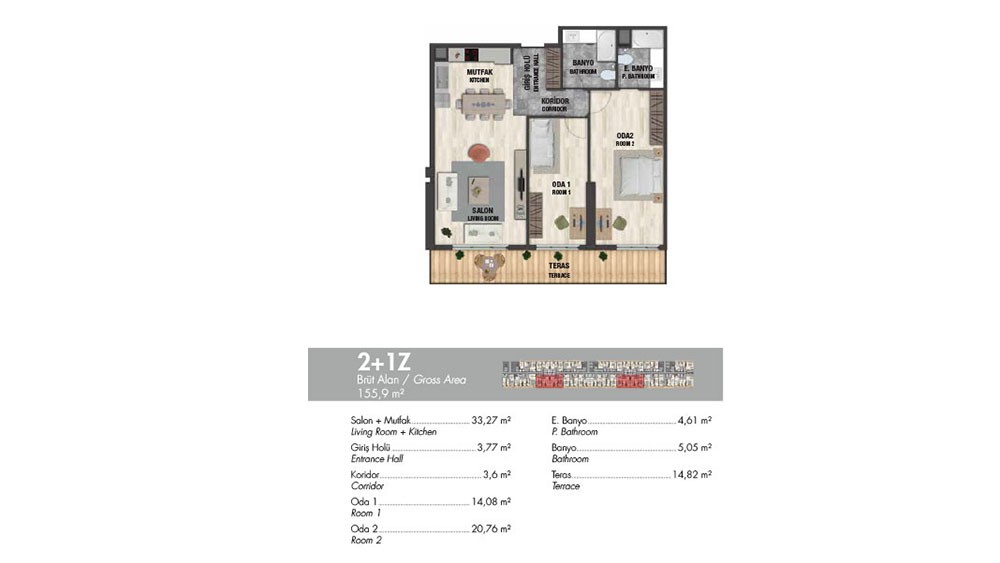 Neubau Luxus Wohnungen zum Verkauf in Istanbul Esenyurt - 7672