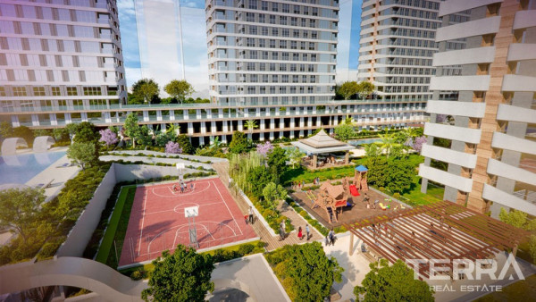 Neubau Luxus Wohnungen zum Verkauf in Istanbul Esenyurt