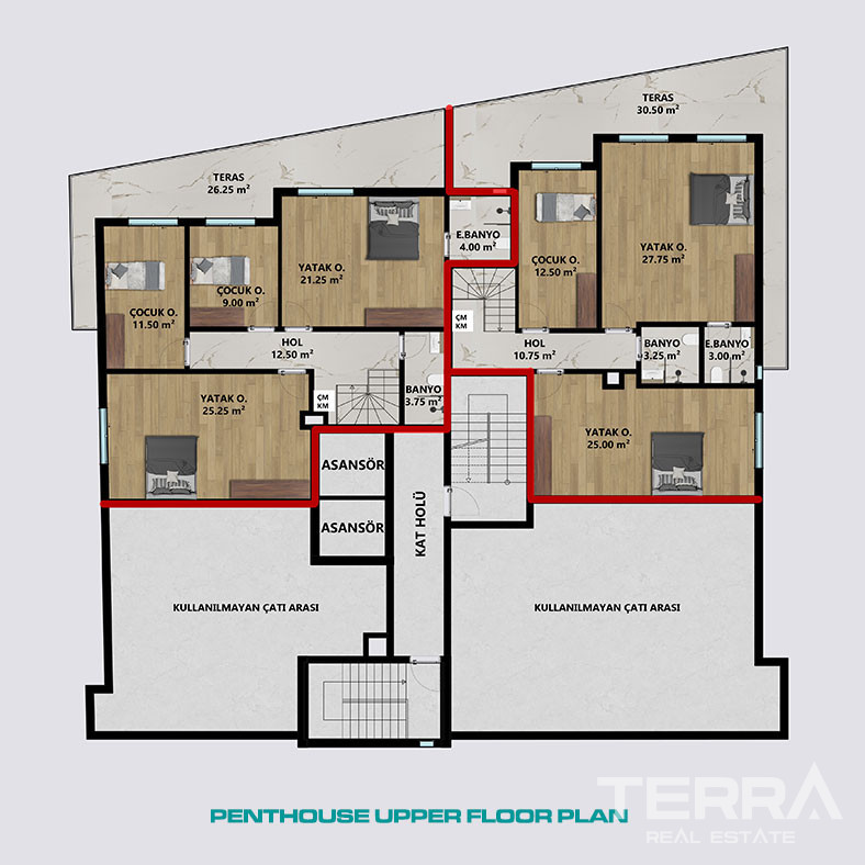 Apartments for Sale in Antalya Center, Turkey - 128448