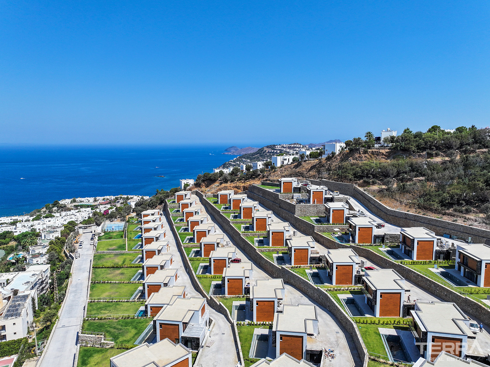 Sea View Villas for Sale in Bodrum, Muğla, Turkey - 128574