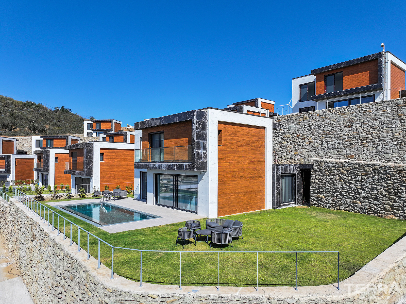 Sea View Villas for Sale in Bodrum, Muğla, Turkey - 128579