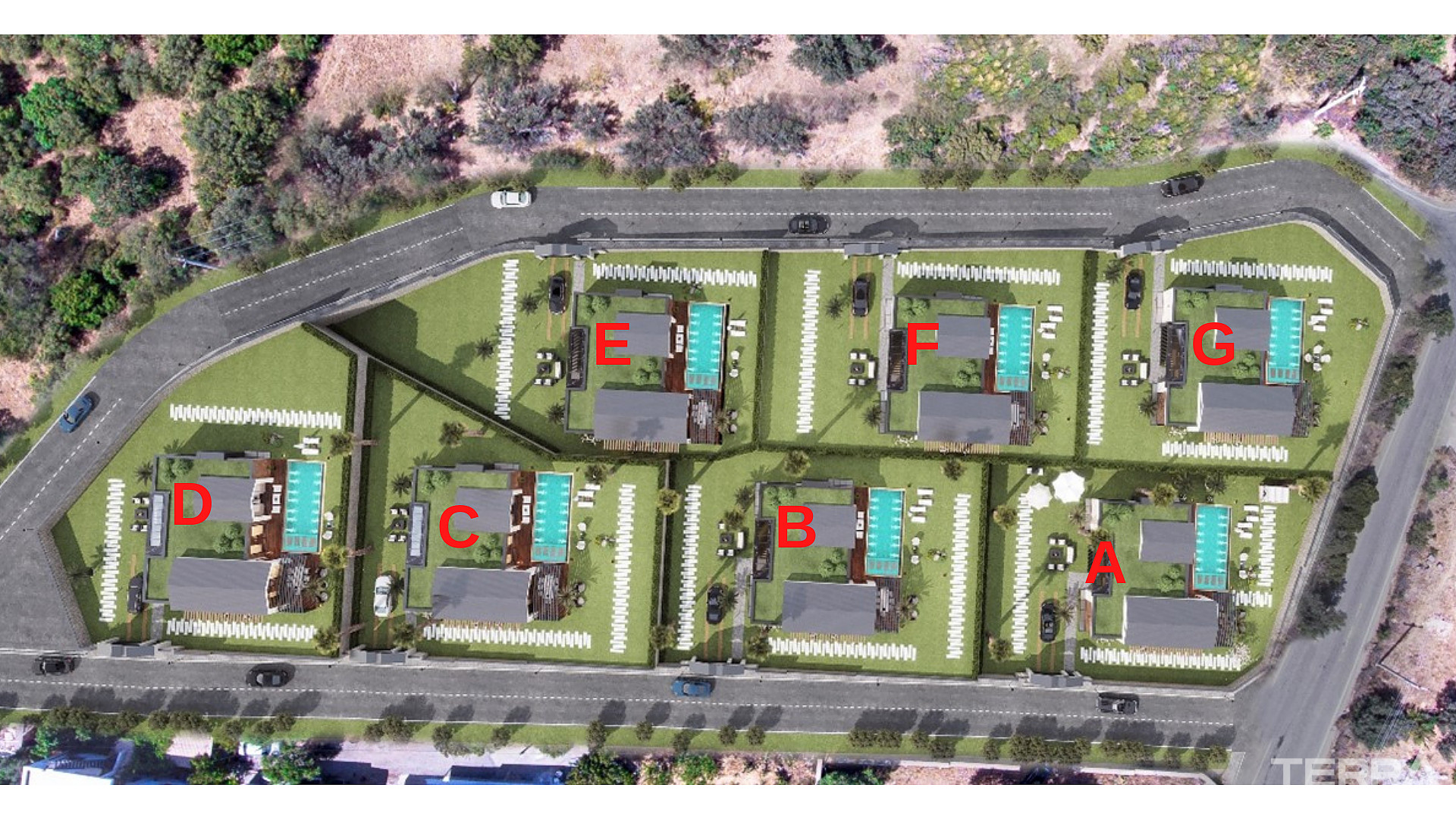 Sea View Villas for Sale in Bodrum, Muğla, Turkey - 128634