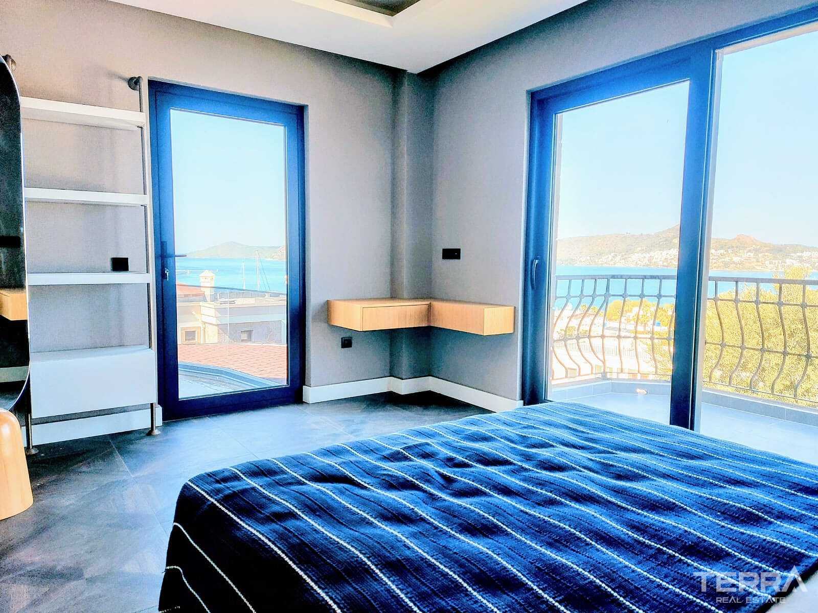 Sea View Villa for Sale in Bodrum, Muğla, Turkey - 128861