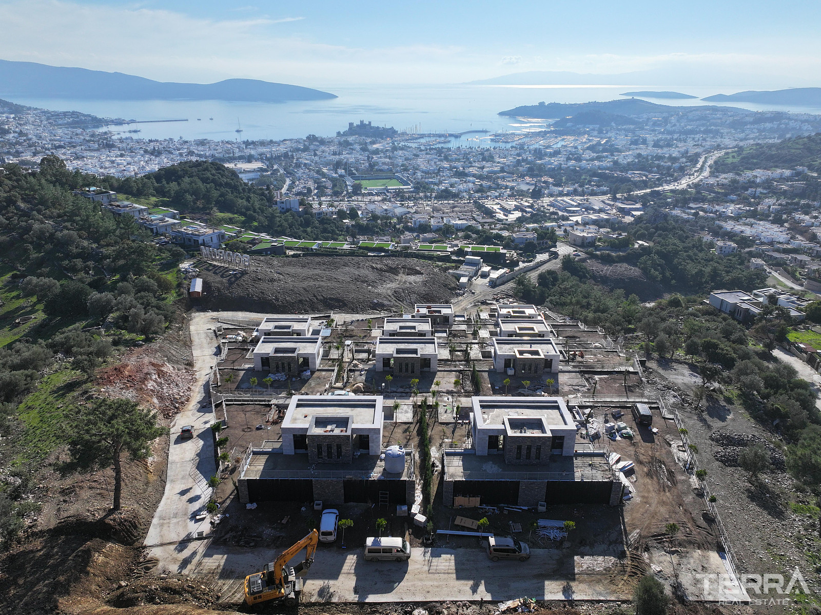 Sea View Villas for Sale in Bodrum, Muğla, Turkey - 128889