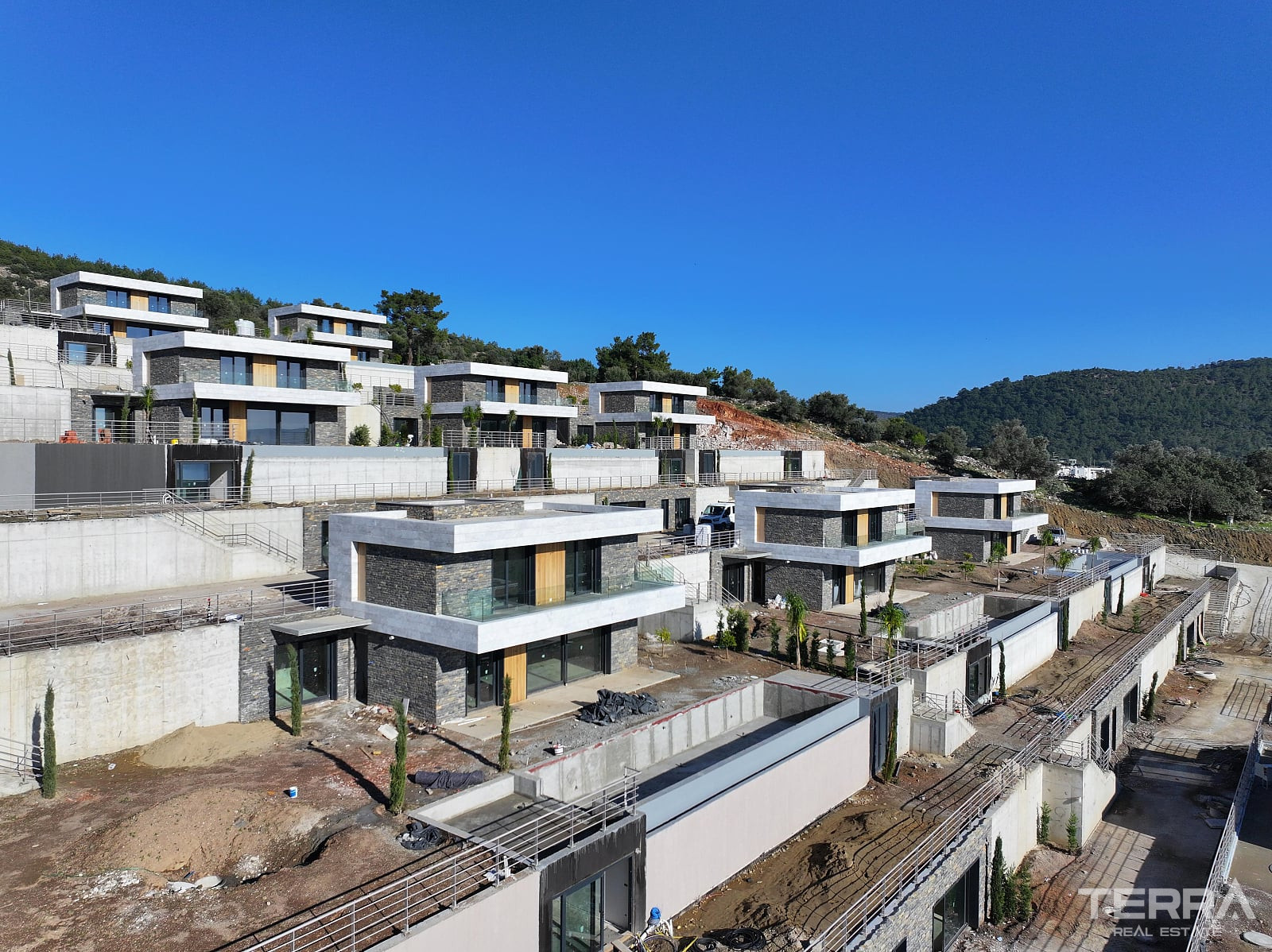 Sea View Villas for Sale in Bodrum, Muğla, Turkey - 128891