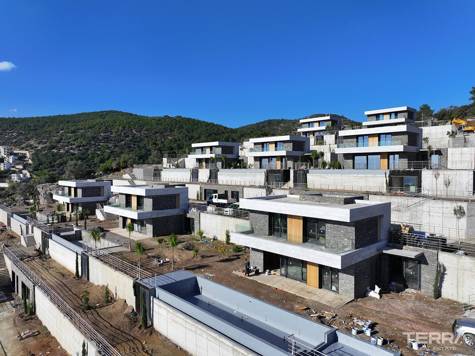 Sea View Villas for Sale in Bodrum, Muğla, Turkey - 128894