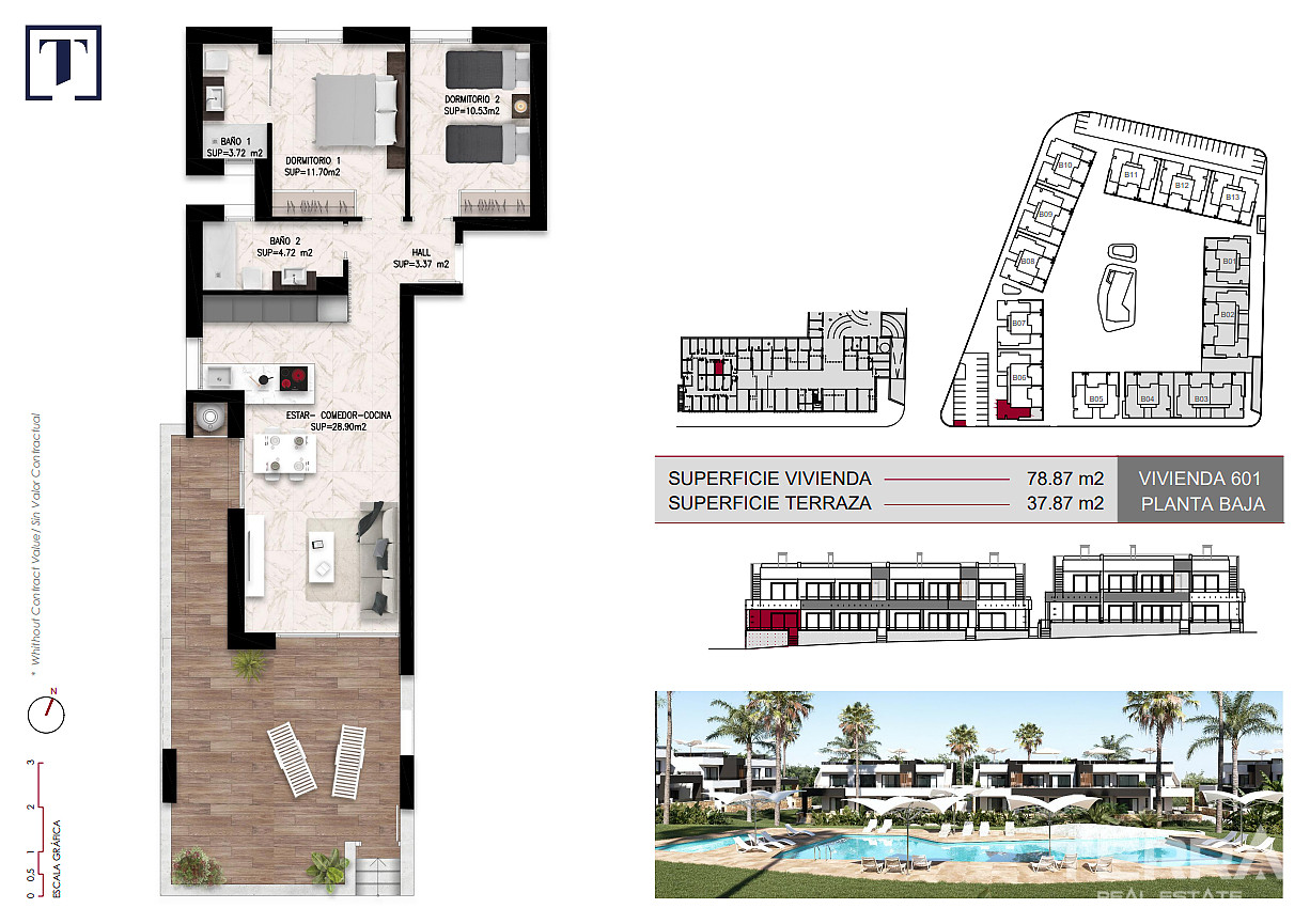 Apartments for Sale in Rojales, Costa Blanca, Spain - 129197