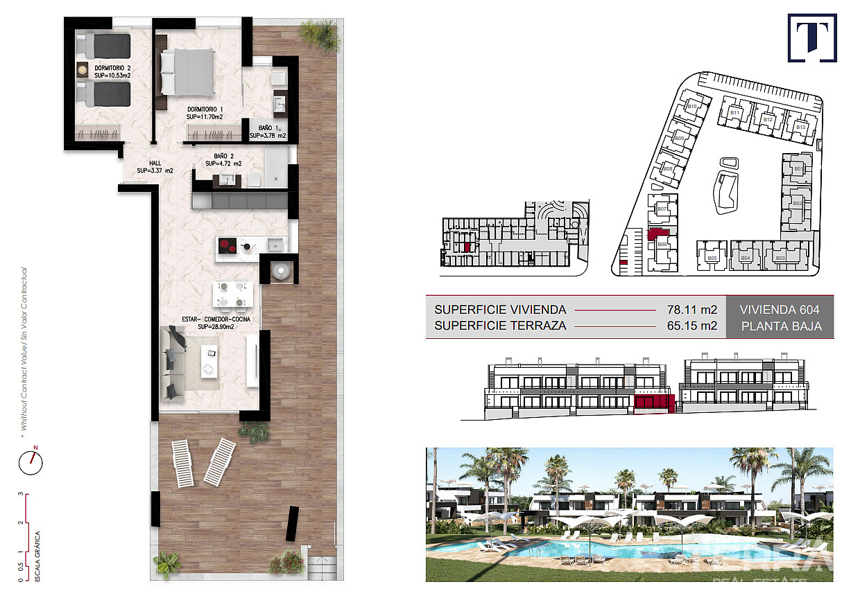 Apartments for Sale in Rojales, Costa Blanca, Spain - 129200